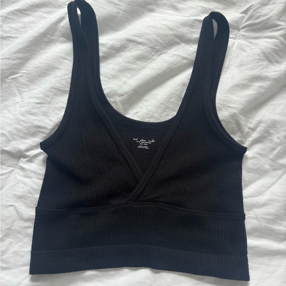 Urban Outfitters Black Crop Top